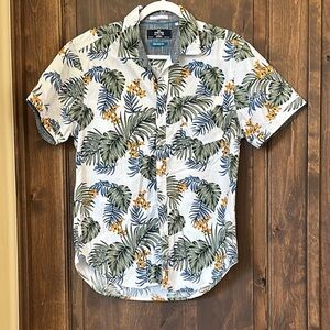 Tropical Print Men's Shirt